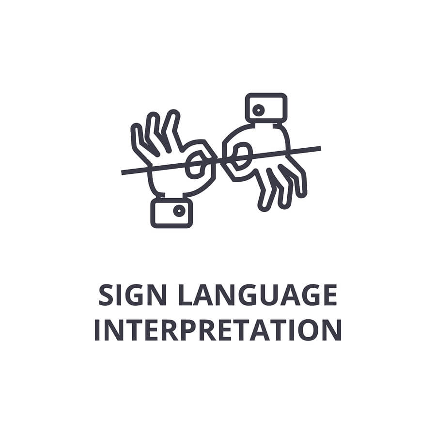 sign language interpretation